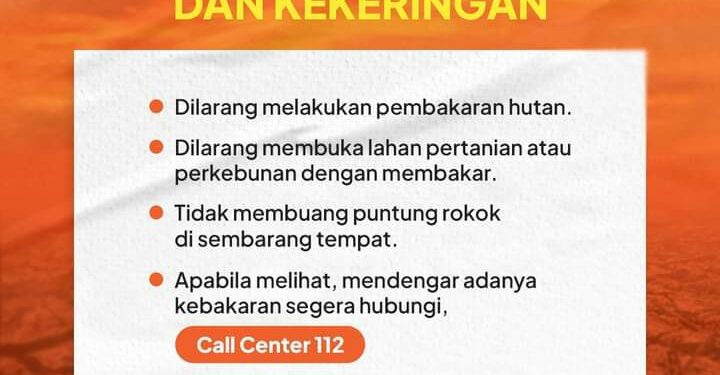 September 2023 Puncak Musim Kemarau, Pemkot Parapare Ingatkan Antisipasi Kebakaran dan Kekeringan