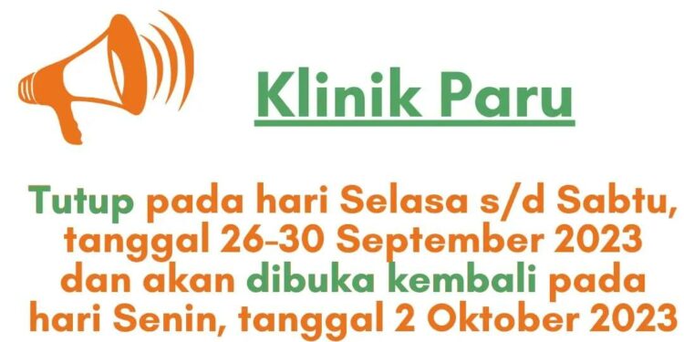 Poli Klinik Paru RSUD Andi Makkasau Parepare Tutup Semenetara Poli Klinik Paru RSUD Andi Makkasau Parepare Tutup Semenetara
