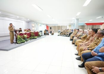 Wali Kota Parepare, HM Taufan Pawe membanggakan inovasi yang dilakukan jajaran SKPD Pemerintah Kota Parepare termasuk Perusahaan Umum Daerah Air Minum (PAM) Tirta Karajae, Selasa (10/10)