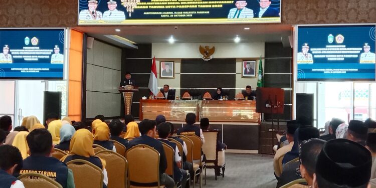 200 Peserta Karang Taruna Kota Parepare Ikuti Bimbingan Peningkatan Kompetensi