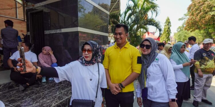 Hadiri Jalan Sehat, Gamal: Alhamdulillah Banyak yang Ajak Foto