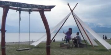 Pantai Al-Fath Stira ParADIse Wisata Hits dan Instagramable di Pinrang 