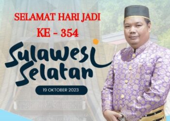 Direktur PAM Tirta Karajae Parepare Sampaikan Ucapan HUT Sulsel ke-354