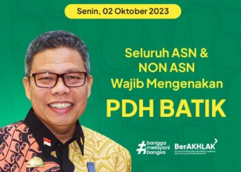 ASN dan Non ASN Pemkot Parepare Diwajibkan Mengenakan PDH Batik Memaknai Hari Batik Nasional