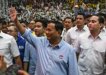 Prabowo buka suara soal sosok pemimpin muda dan tua di Pemilu. Foto: Antara