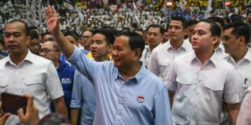 Prabowo buka suara soal sosok pemimpin muda dan tua di Pemilu. Foto: Antara