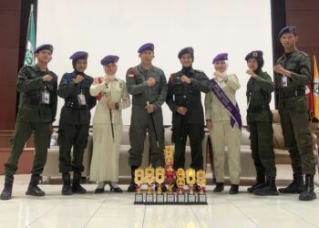 Menwa IAIN Parepare Juara Umum Pekan Komando Tingkat Sulsel