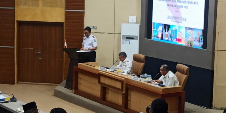 Bappeda Parepare Gelar Monev Triwulan II 2023
