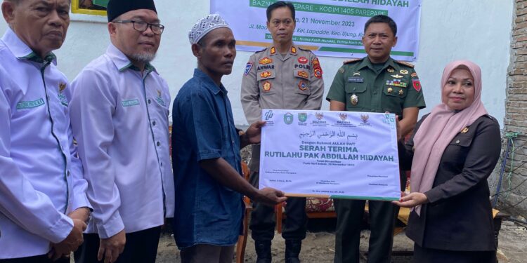Baznas Parepare Resmikan Tujuh Unit Rumah Melalui Program Rutilahu