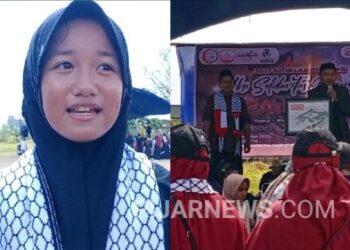 Demi Palestina Siswi SDIT Al Insan Ikut Lelang, Uang Jutaan Dikumpul dari Uang Jajan