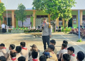 Kapolres Parepare Sosialisasi Bahaya Bullying di SMPN 1 Parepare