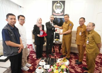 - Penjabat Sekretaris Daerah Provinsi Sulawesi Selatan, Andi Muhammad Arsjad menerima kunjungan dari manajemen Edutolia Education di Baruga Lounge Kantor Gubernur, Selasa (5/12/2023)