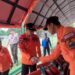 PJ Wali Kota Parepare Akbar Ali saat Apel Siaga Bencana Alam di Lapangan Andi Makkasau, Parepare, Rabu (15/11/2023). (Faizal)