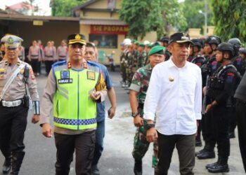 Kolaborasi Kunci Jaga Kondusifitas Malam Pergantian Tahun di Parepare
