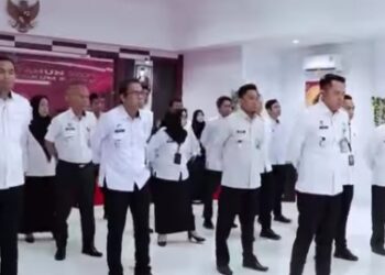 Kanim Kelas II TPI Parepare Ikuti Apel Awal Tahun, MenkumHAM Ungkap Resolusi Ini
