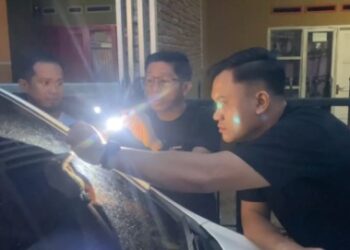 Usai Periksa Mobil Mantan Sekda Parepare yang Diduga Ditembak, Polisi Ungkap Fakta Ini