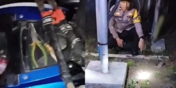 Sudah Beraksi, Pencuri Kabel Tower di Pinrang Justru Kabur Tinggalkan Motor