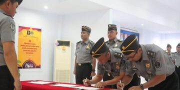 Komitmen Bangun ZI, Imigrasi Parepare Tanda Tangani Komitmen Bersama