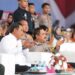 Pj Gubernur Sulsel, Bahtiar Baharuddin bersama Wakapolri, Komjen Pol Agus Andrianto, di lapangan Karebosi Makassar, Rabu (7/2/2024). (Foto:Humas Pemprov Sulsel)
