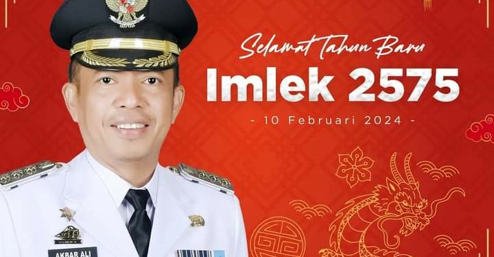 Imlek, Pj Wali Kota Parepare Harap Tahun Naga Kayu Bawa Keberuntungan