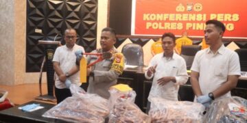 Komplotan Maling Curi Kabel hingga Nilainya Ratusan Juta di Pinrang