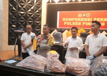 Motif Bayar Utang, Aksi Nekat Komplotan Maling Ratusan Meter Kabel PLN di Pinrang