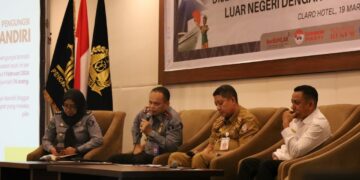 Rumah Detensi Imigrasi (Rudenim) Makassar menggelar Diseminasi Implikasi Pernikahan Pengungsi Luar Negeri dengan Warga Negara Indonesia (WNI) pada Selasa (19/3/2024) di Hotel Claro Makassar