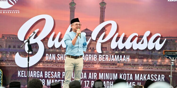 Perumda Air Minum Kota Makassar Gelar Buka Puasa Bersama Karyawan, Dirangkai Pemberian Santunan kepada Anak Yatim Perumda Air Minum Kota Makassar Gelar Buka Puasa Bersama Karyawan, Dirangkai Pemberian Santunan kepada Anak Yatim