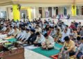 Safari ramadan pemkot Parepare di Masdi Agung AG KH Abdul Rahman Ambo Dalle, Kecamatan Soreang, Kamis (14/3/2024).