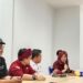 Pendampingan Komunitas Penggerak Literasi Balai Bahasa Provinsi Sulsel berlangsung di Ruang Pertemuan Perpustakaan Daerah Kabupaten Barru, Rabu (24/4/2024)