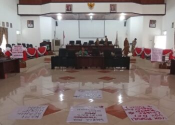 Warga Tonyameng Aksi Soal Tower, DPRD Pinrang Keluarkan 5 Rekomendasi