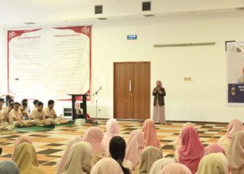 --BWA Inovasi Wakaf Indonesia hadir di Bosowa School Makassar untuk menyelenggarakan sosialisasi tentang program wakaf Alquran, Selasa (23/4/2024)