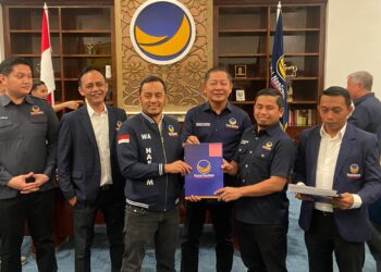 Sah! Tasming Hamid Diusung Nasdem Maju Cawalkot Parepare