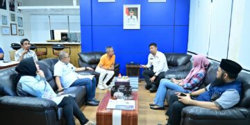 Kunjungi PDAM Makassar, Pjs Wali Kota Pastikan Pendistribusian Air Bersih