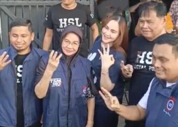 TSM-MO Dapat Dukungan dan Doa Hj Nurmiati Istri HM Tahir Pabbajah