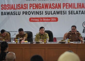 Jadi Pembicara Sosialisasi Netralitas ASN di Pinrang, Pj Wali Kota Parepare Boyong Jajaran