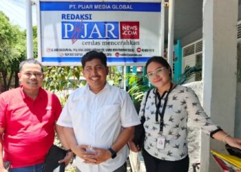 Buka Gerai di Parepare, Area Manajer ACE Silaturahmi ke Kantor Pijarnews.com