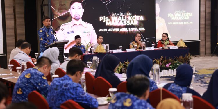 Pjs Arwin Azis Buka High Level Meeting, Tim Percepatan dan Perluasan Digitalisasi Daerah Kota Makassar
