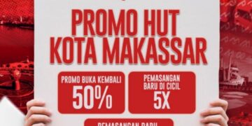 Program Promo Perumda Air Minum Peringati HUT Kota Makassar