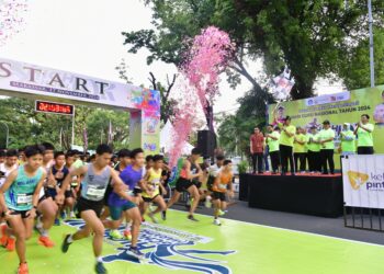 Dilepas Pj Gubernur Prof Zudan, Pelajar Sulsel Antusias Ikuti High School Marathon
