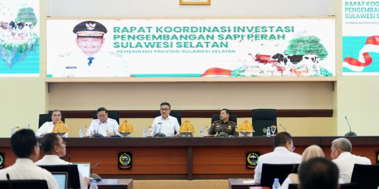 Percepat Izin Investasi, Pj Gubernur Prof Fadjry Djufry Ingin Sulsel Jadi Sentra Sapi Perah