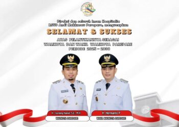Wali Kota dan Wakil Wali Kota Resmi Dilantik, Direkai dan Jajaran RSUD Andi Makkasau Sampaikan Selamat