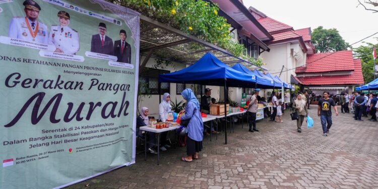 Mampu Jaga Stabilitas Harga, Gerakan Pangan Murah Sulsel Serentak Jadi Rujukan Nasional