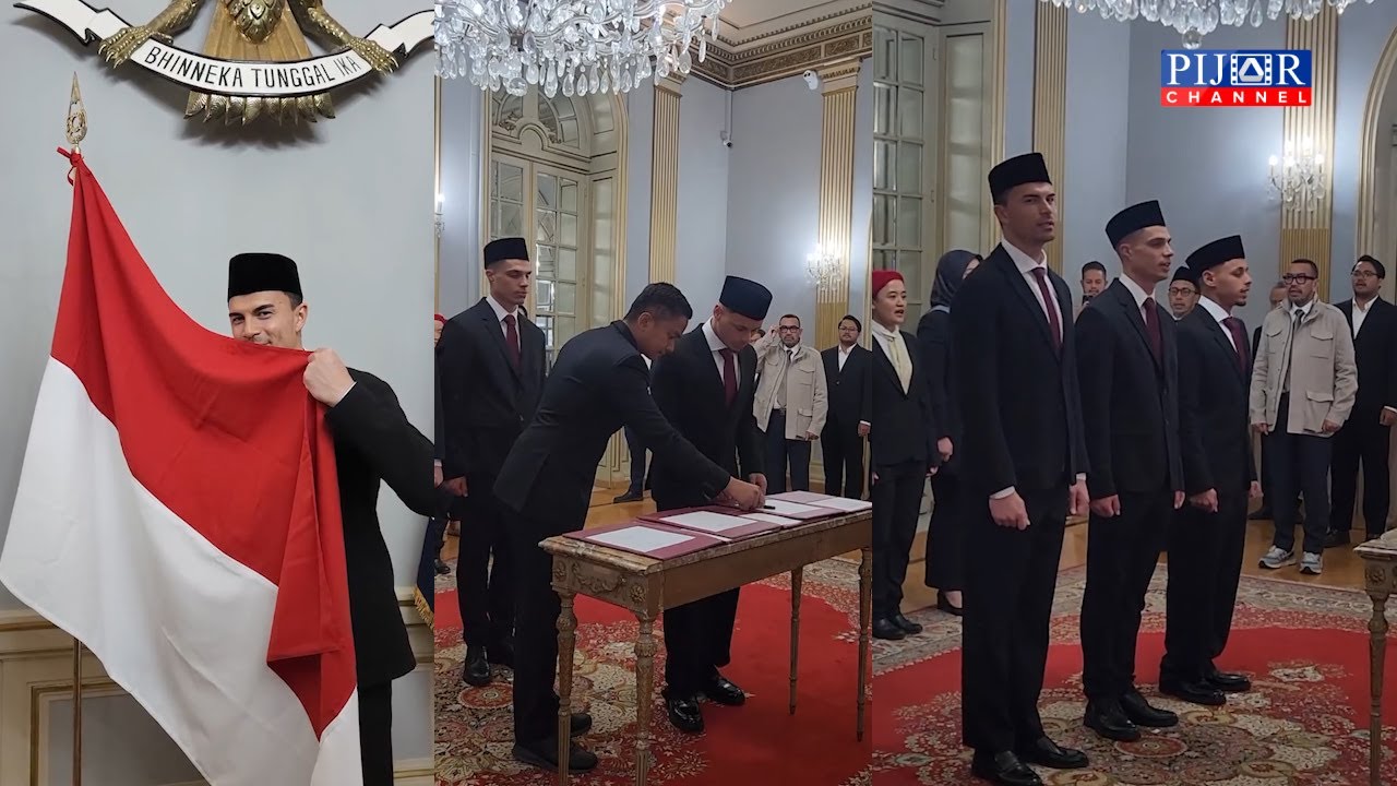 Video: 3 Pemain Naturalisasi Terbaru Timnas Indonesia Sah Jadi WNI