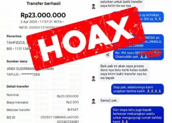 Waspada! Modus Penipuan Bantuan Donasi Catut Nama Gubernur Andi Sudirman