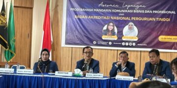 Cetak Lulusan Berdaya Saing Global, Prodi Bahasa Mandarin Unibos Ikuti Asesmen Lapangan