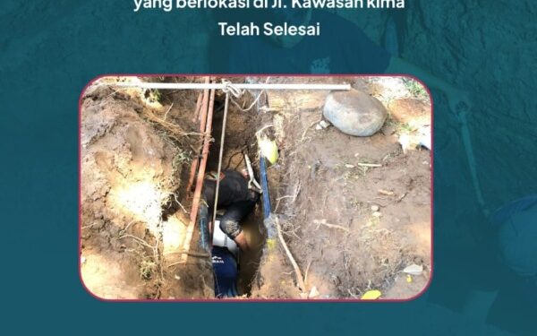 Sesuai Target, PDAM Makassar Tuntaskan Pengerjaan Pipa Bocor di KIMA, Normalisasi Tekanan Air Bertahap