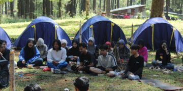 PMII Rayon FEBI UINAM Rayakan 1 Dekade dengan Tadabbur Alam