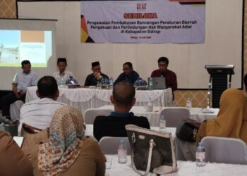DPRD Sidrap Bakal Bahas Ranperda Terkait Masyarakat Adat, AMAN Gelar Semiloka