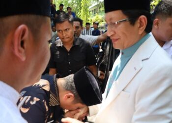 Wali Kota Parepare Sambut dan Dampingi Menag RI Resmikan Laboratorium Terpadu IAIN